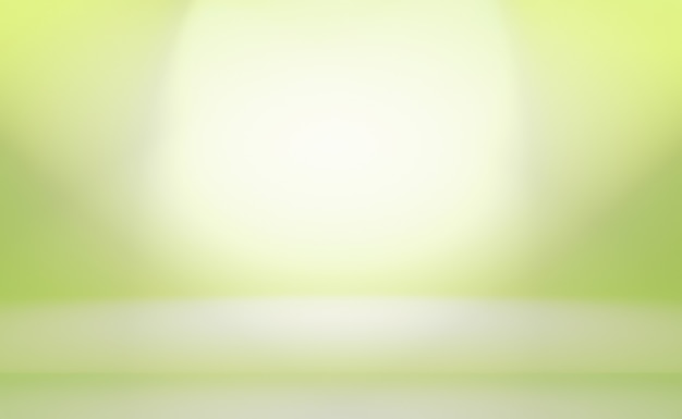 green gradient abstract background empty room with space for your text and picture.