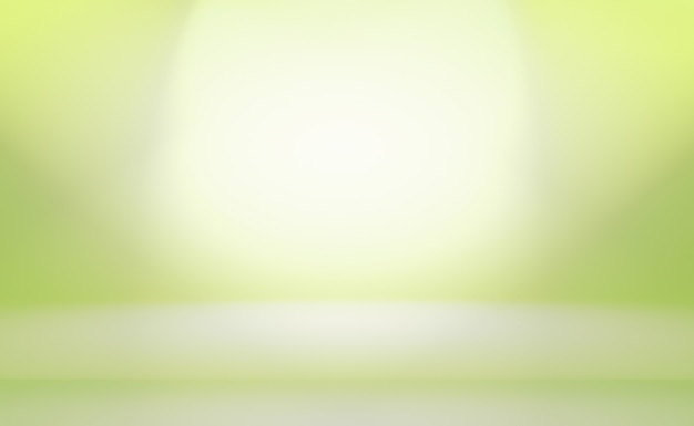 Free photo green gradient abstract background empty room with space for your text and picture.