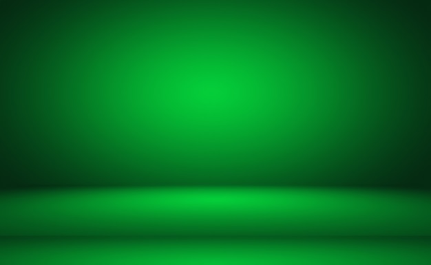 Free photo green gradient abstract background empty room with space for your text and picture.