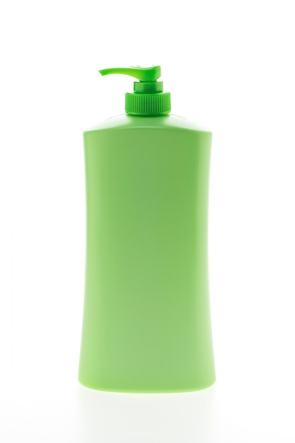 Green liquid soap container