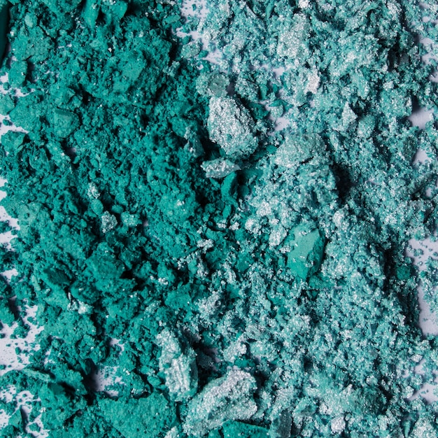 Green make up powder