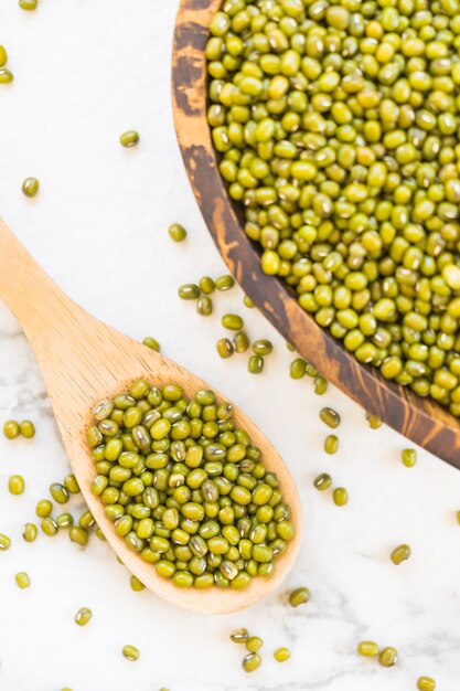 Green mung beans