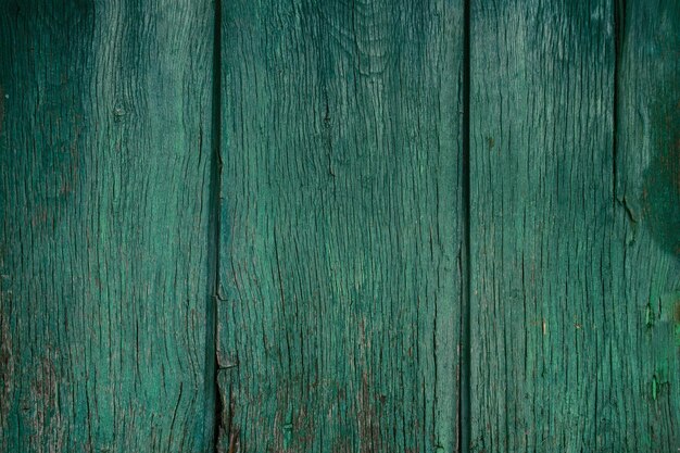 Green old wood background