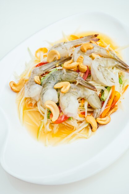 Green papaya salad