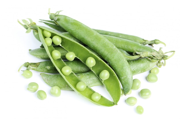 Free photo green peas