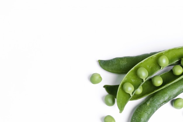 Free photo green peas