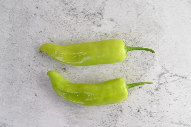 Free photo green peppers