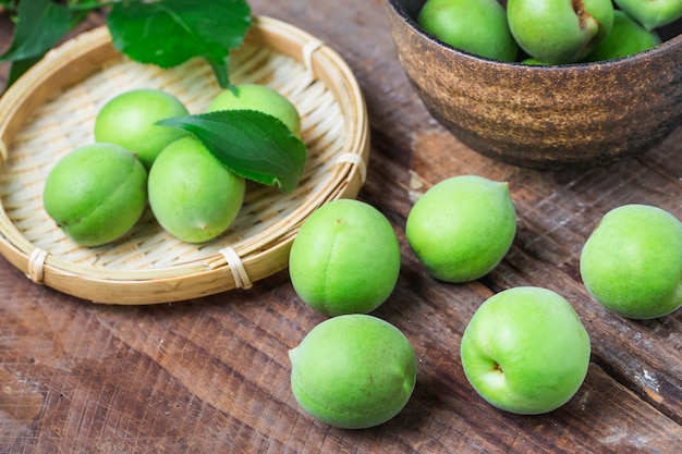 Free photo green plum