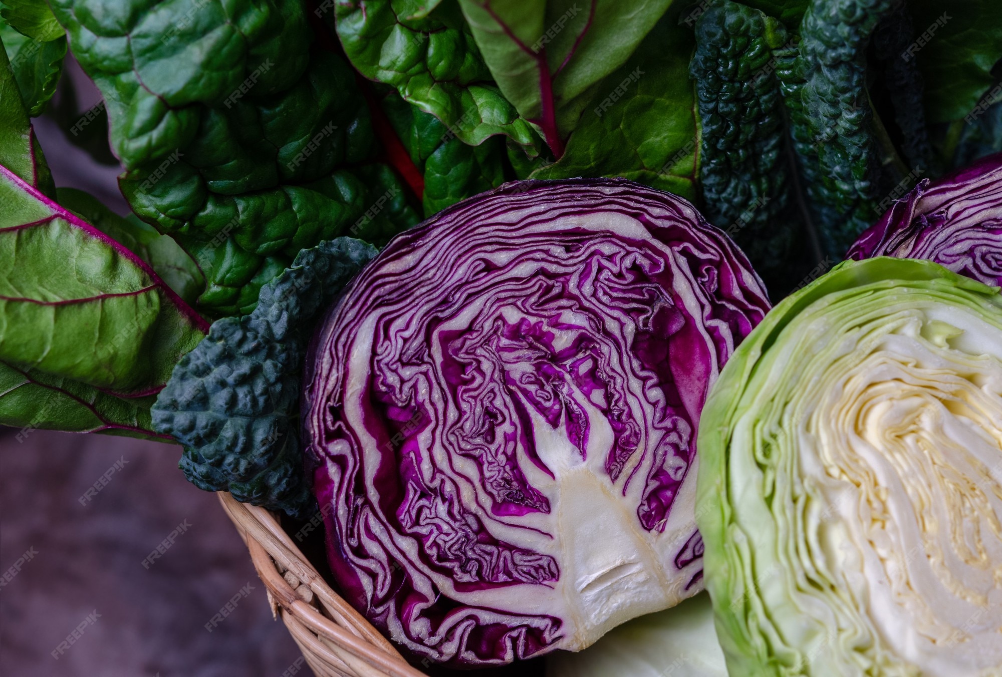 purple cabbage vs green cabbage nutrition