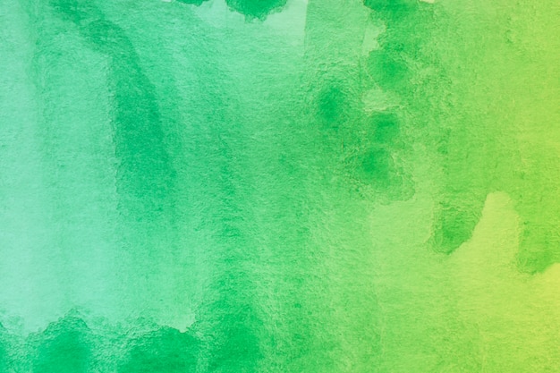 Green shade of abstract watercolor art hand paint background