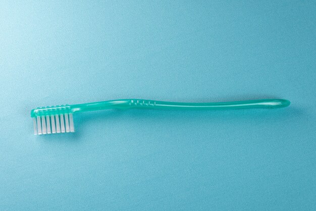 Green toothbrush