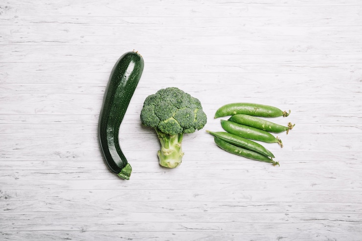 無料Photo 緑の野菜の組成