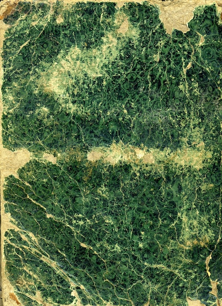 Зеленая старинная папка для бумаги