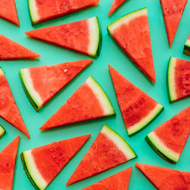 Green watermelon background