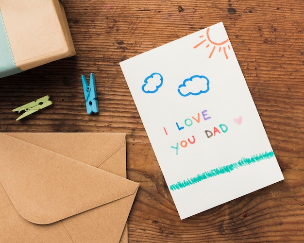 Greeting card for father