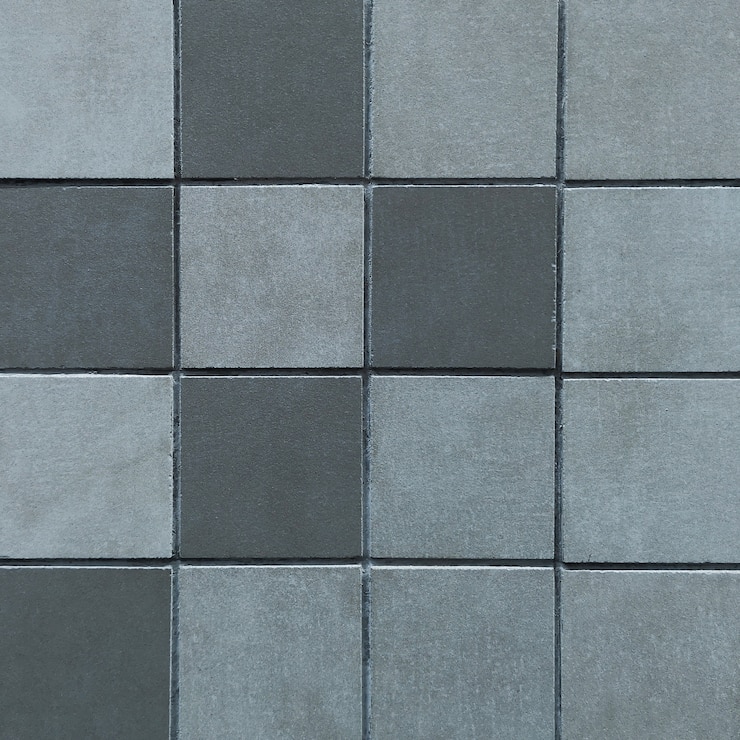 Free Photo grey ceramic floor and wall tiles