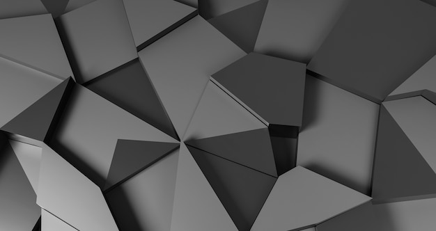 Grey geometrical shapes background