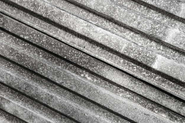 Grey metallic surface close-up