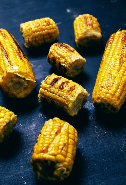 Grilled Corn Cobs