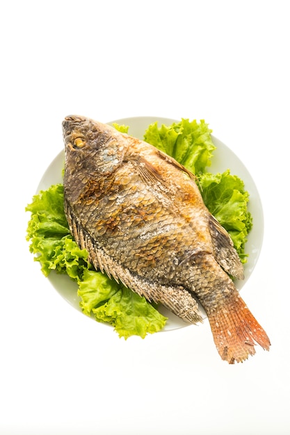 Grilled fresh fish