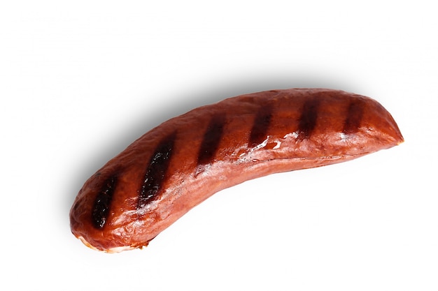 Free photo grilled sausage