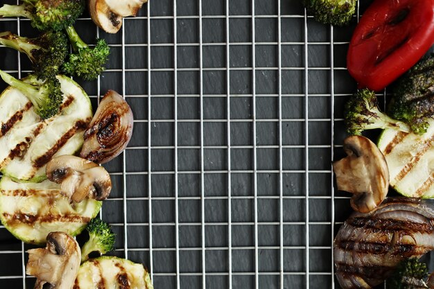 Grilled vegetables