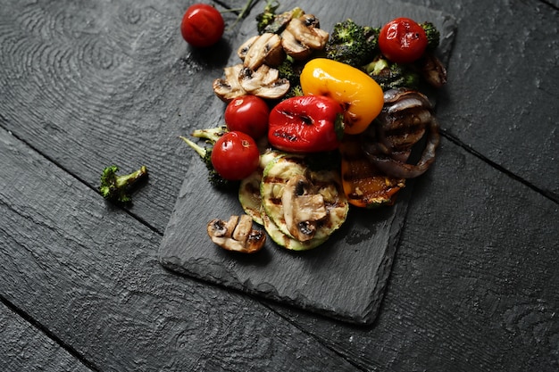 Grilled vegetables