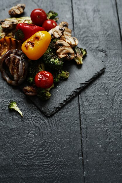 Grilled vegetables