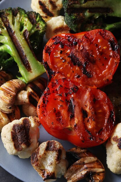 Grilled vegetables