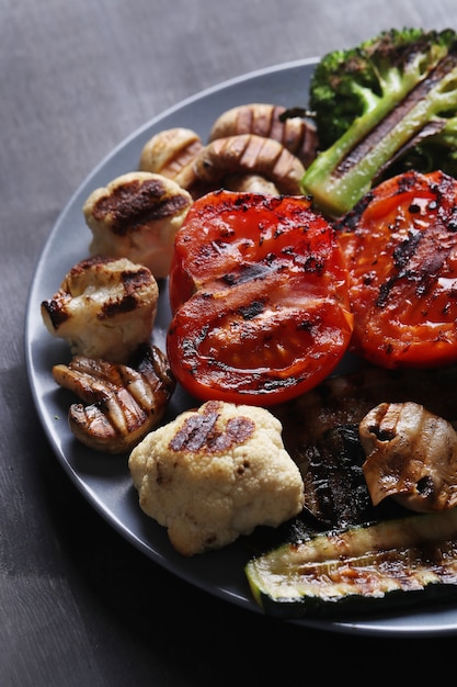 Grilled vegetables