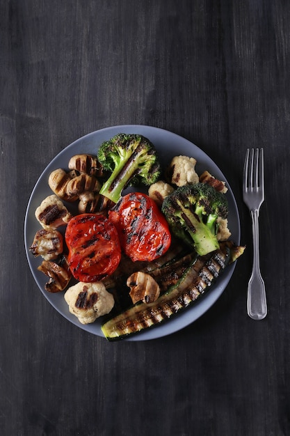 Grilled vegetables