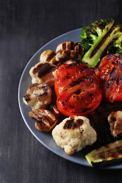 Grilled vegetables