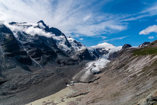 Grossglockner 빙하, 알프스, 오스트리아