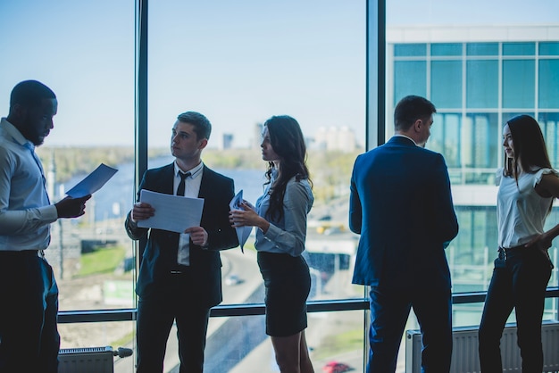 group of business people