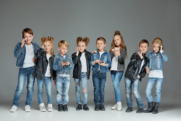 Group of Children Studio Concept