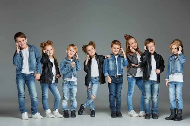 Group of Children Studio Concept