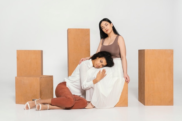 Group of women spending time together