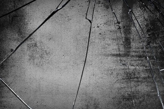 Grunge background with cracked glass texture