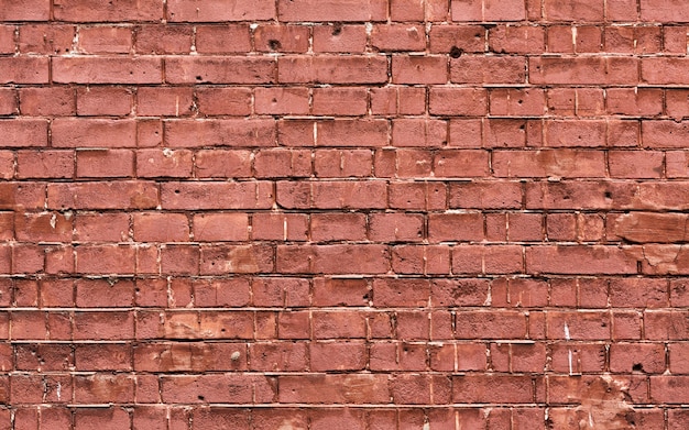 Grunge brown brick wall texture copy space