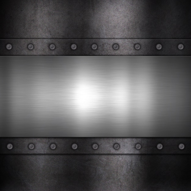 Grunge metal background