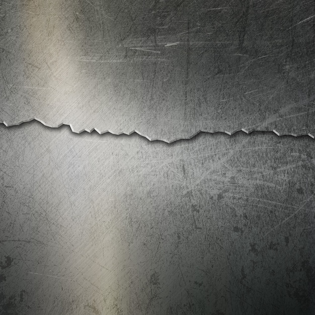 Grunge metallic background with a cracked effect