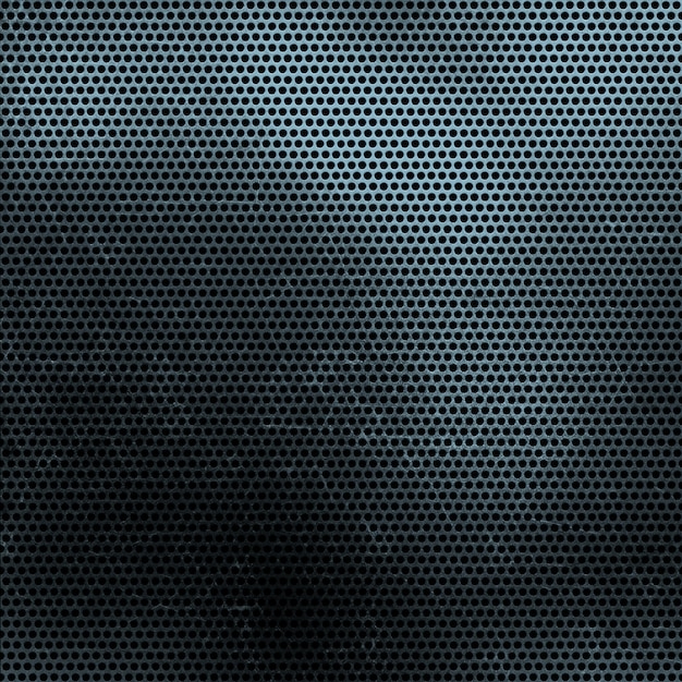 Grunge perforated metal texture