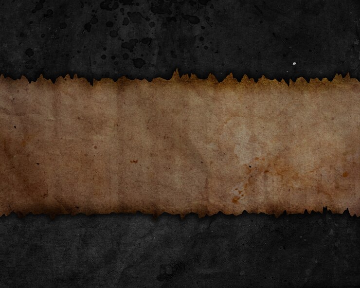 Free Photo grunge style paper texture background with stains and creases