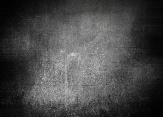 Grunge style scratched metal texture background