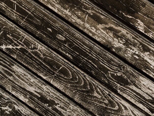 Grunge weathered wooden table textured