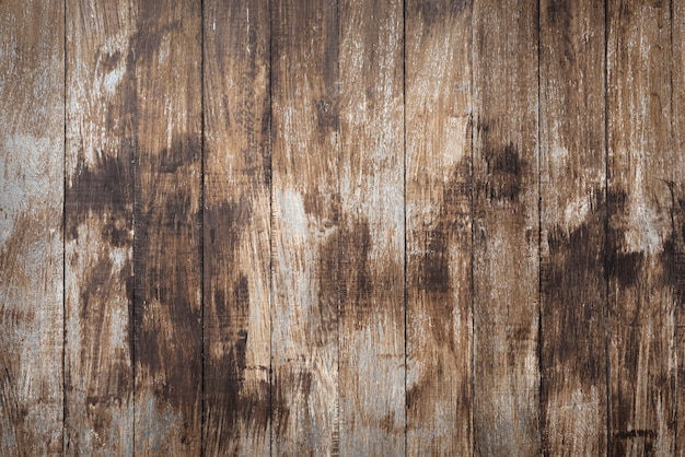 Grunge wooden planks textured background