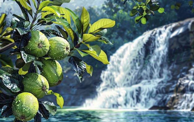 Foto gratuita fruti di guava natura morta