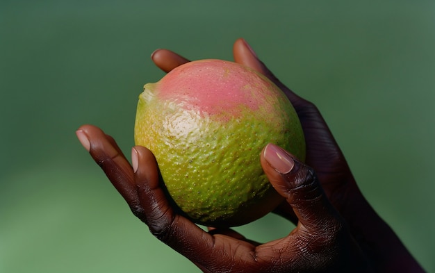 Free photo guava fruit still life