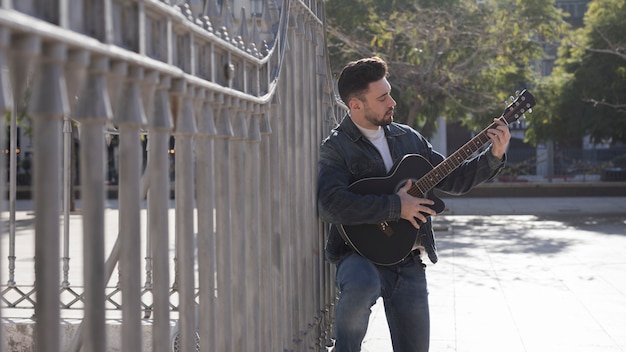 Musica per chitarra all'aperto