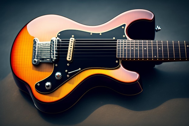 A guitar that is made by the company of the company